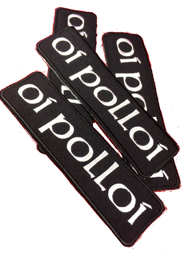 Oi Polloi embroidered patch
