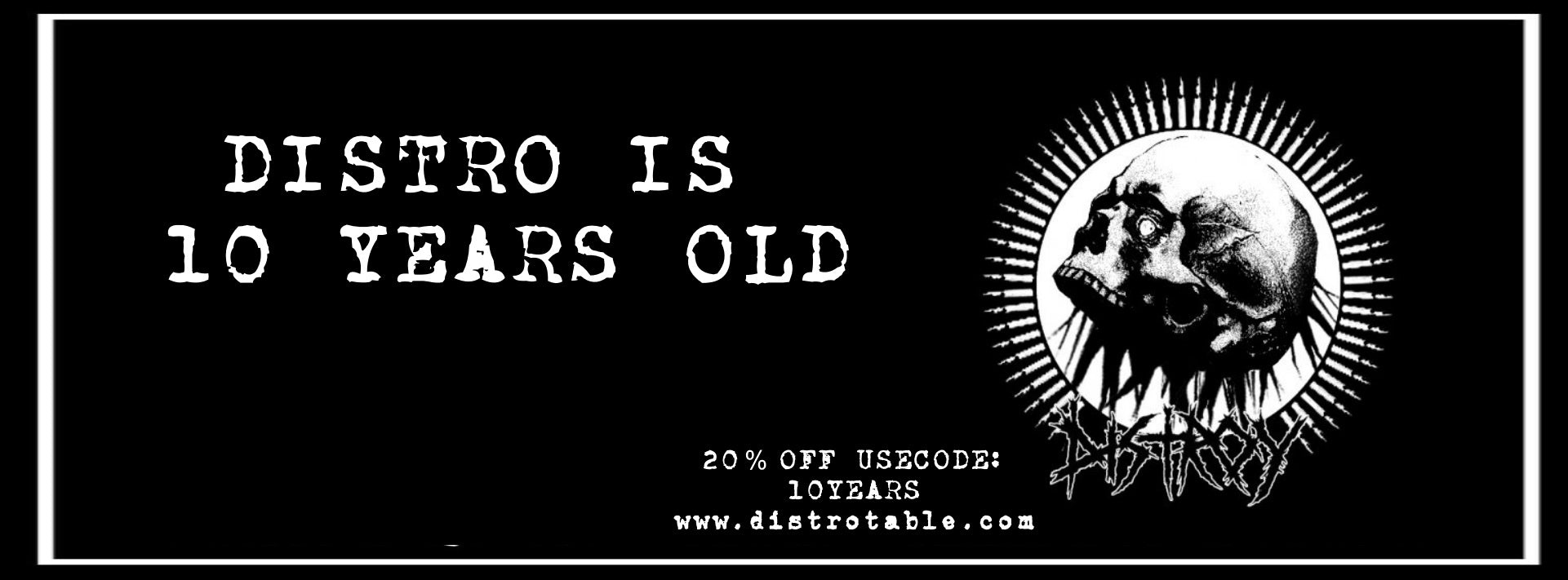 Distro-y Distro is 10 Years Old