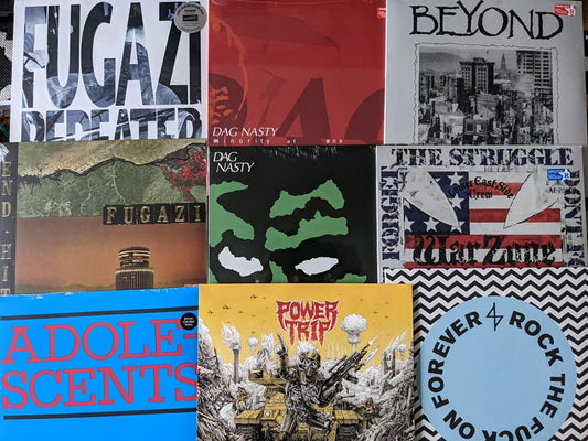 New Arrivals: Adolescents , Descendents , Fugazi, Power Trip