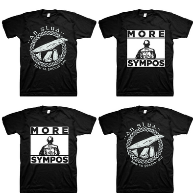 Sympos & An Slua Shirts for Pre-Order