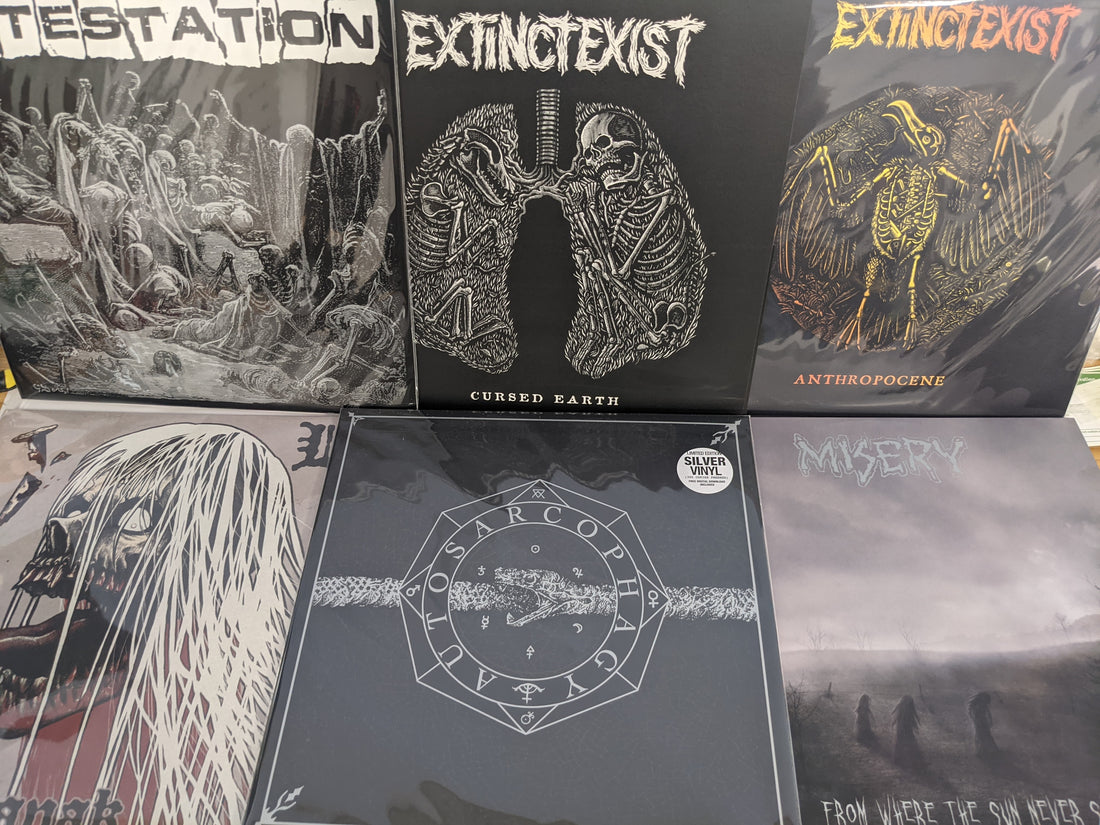 New Arrivals: EXTINCTEXIST, Cross Stitched Eyes, Lái 来 ....