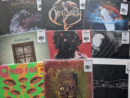 New Arrivals: AmenRa, Red Fang, Repulsion, Mastodon