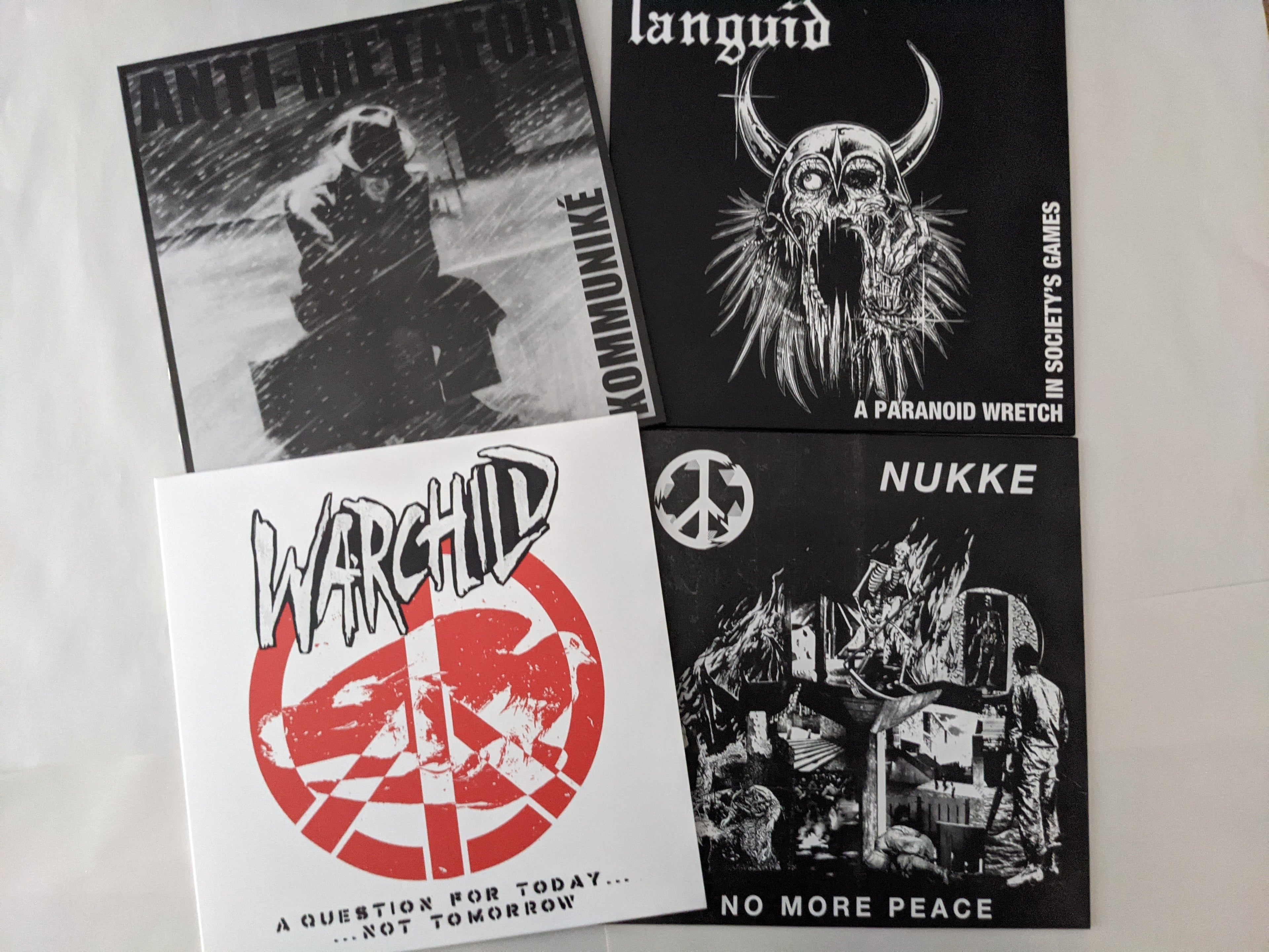 New In: Warchild, Languid, Martyrdod