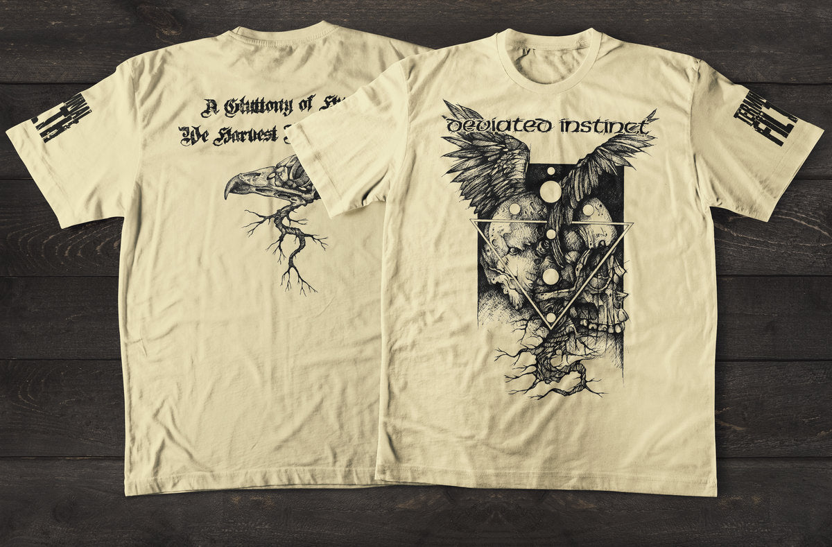 Deviated Instinct - Husk shirt design