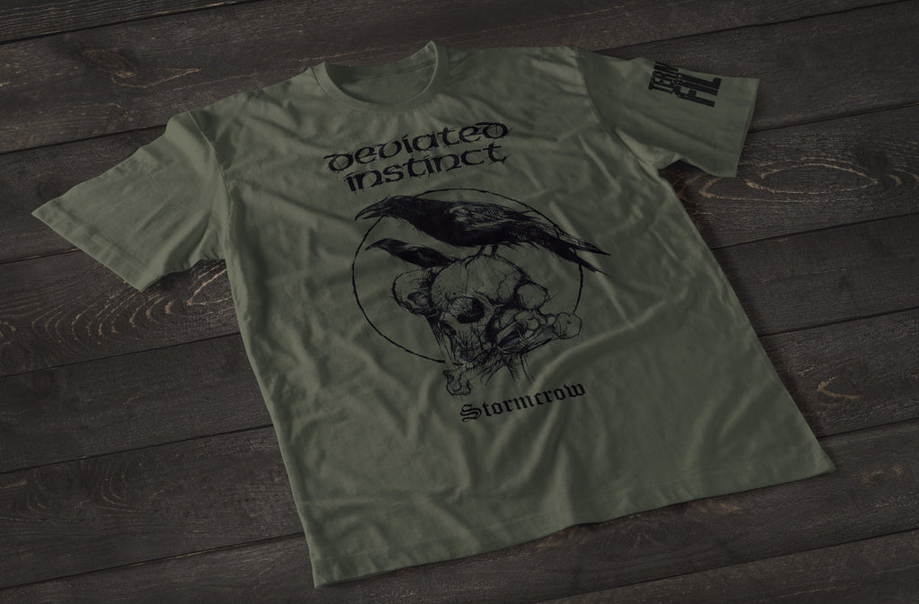 Deviated Instinct - Stormcrow shirt design