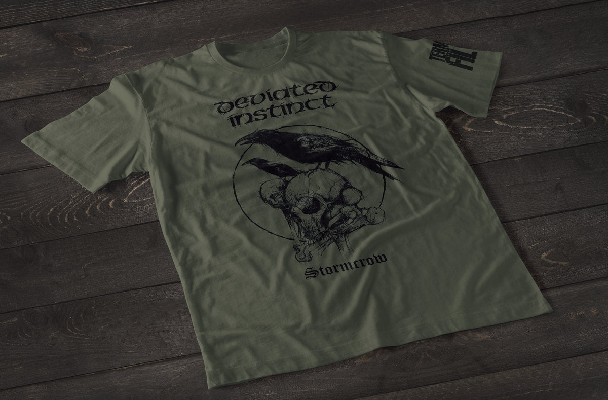 Deviated Instinct - Stormcrow shirt design