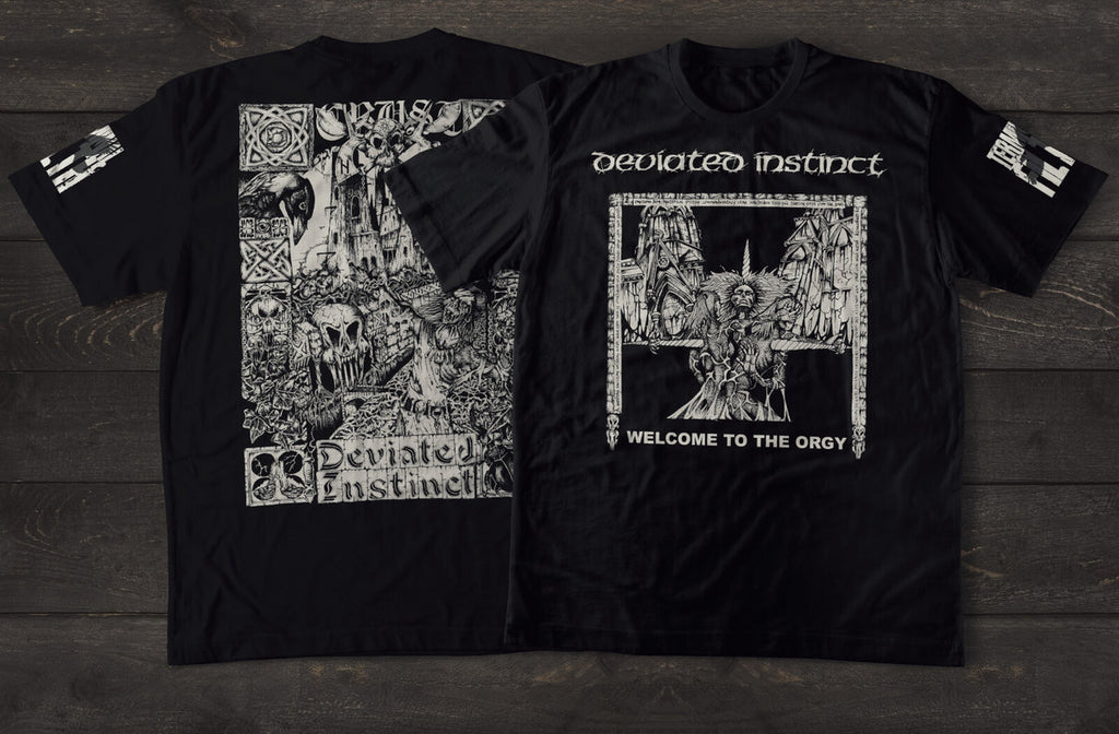 Deviated Instinct - Welcome to the Orgy shirt design
