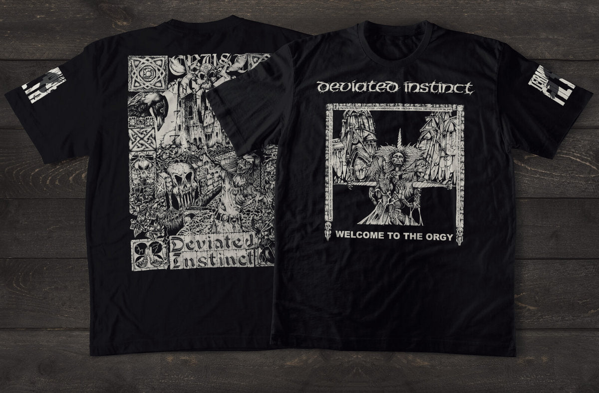 Deviated Instinct - Welcome to the Orgy shirt design