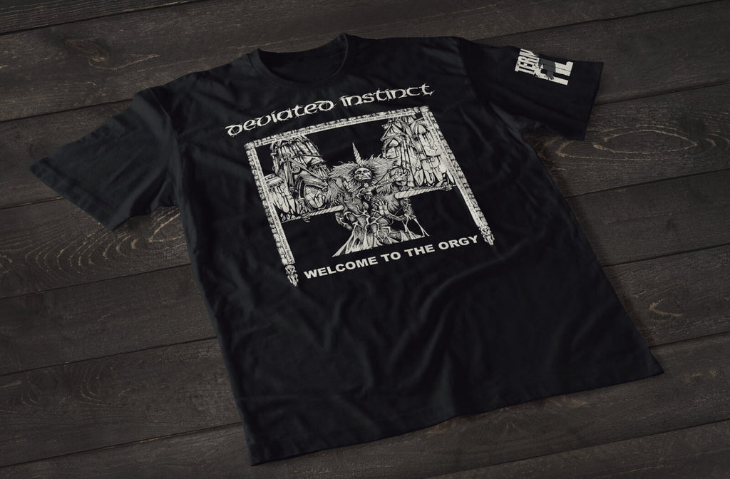 Deviated Instinct - Welcome to the Orgy shirt design