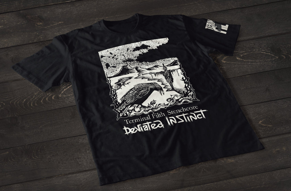 Deviated Instinct - Terminal Filth Stenchcore shirt design
