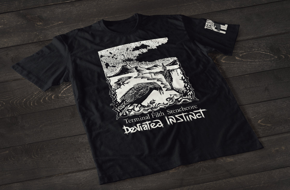 Deviated Instinct - Terminal Filth Stenchcore shirt design