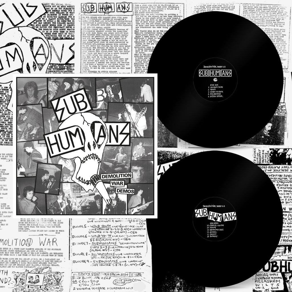 SUBHUMANS - Demolition War Demos 2LP