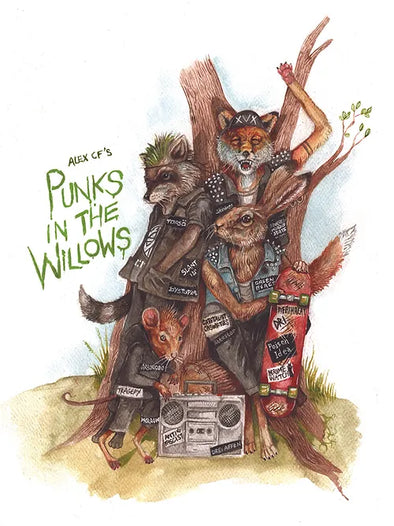 Punks In The Willows by Alex CF (Paperback)