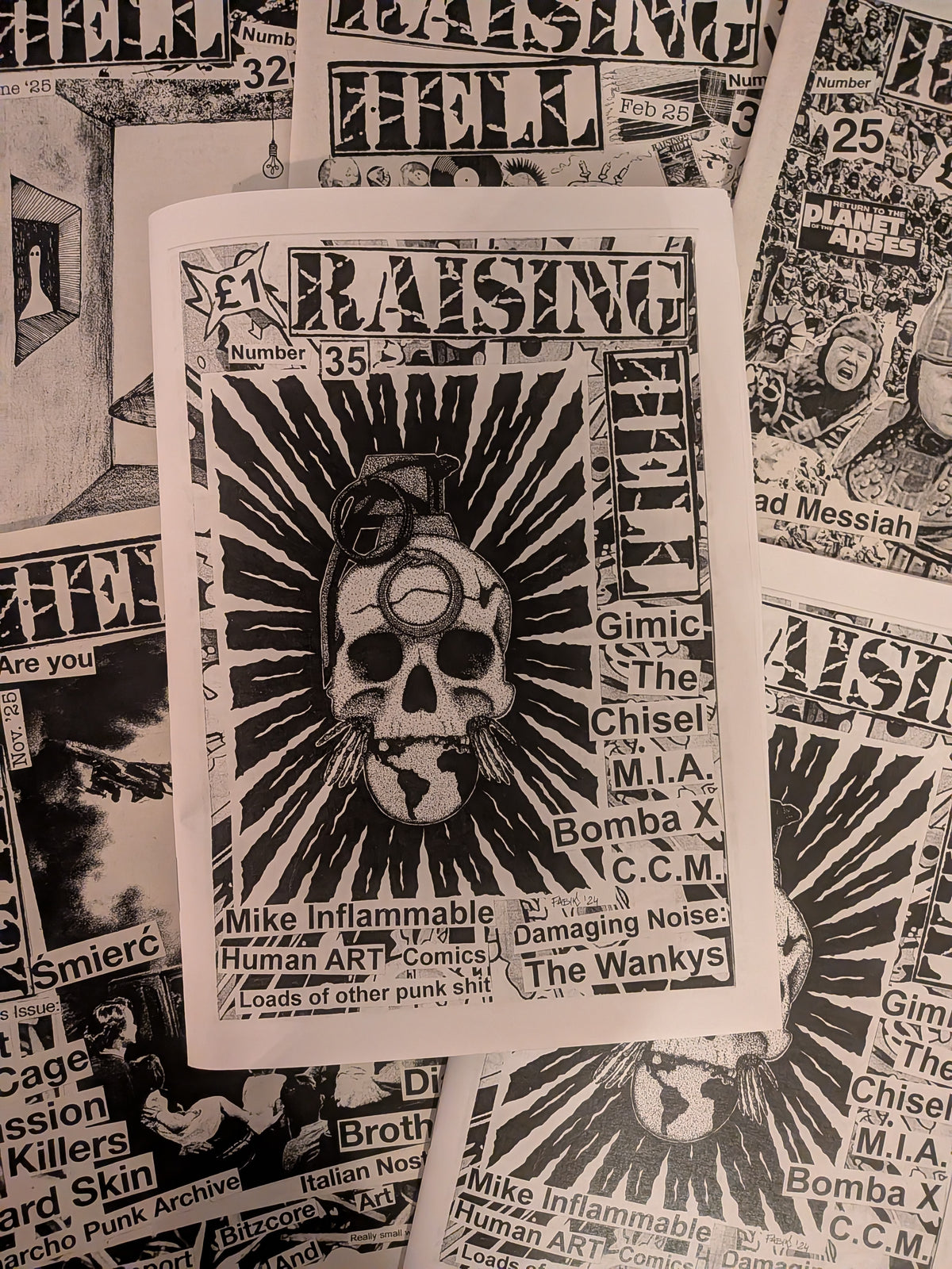 Raising Hell Zine #34