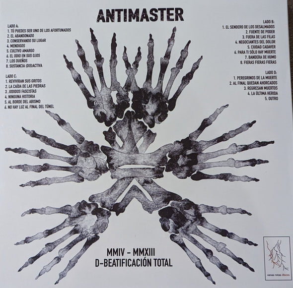 Antimaster- Discographie 2x12"