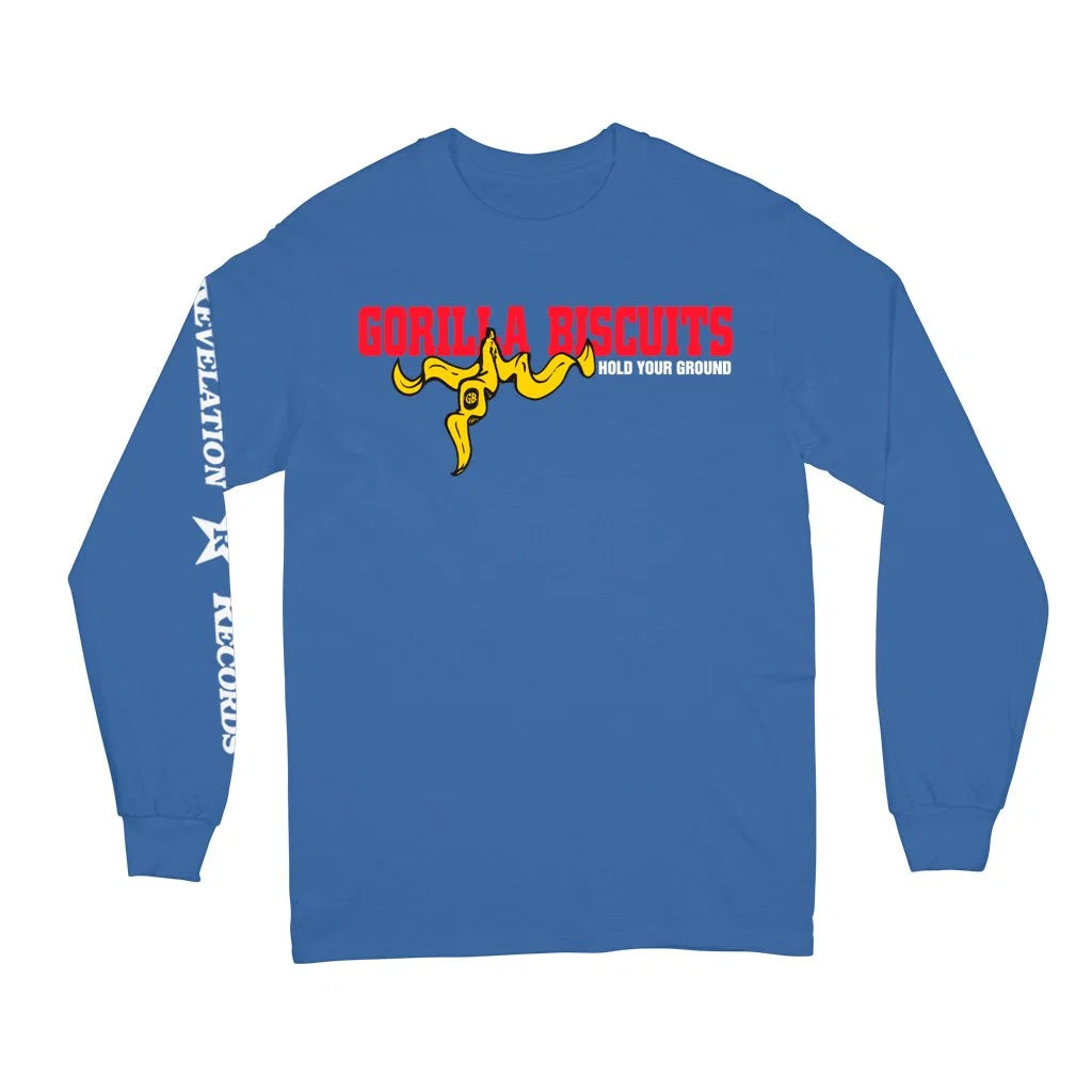 Gorilla Biscuits "Hold Your Ground" - Long Sleeve T-Shirt