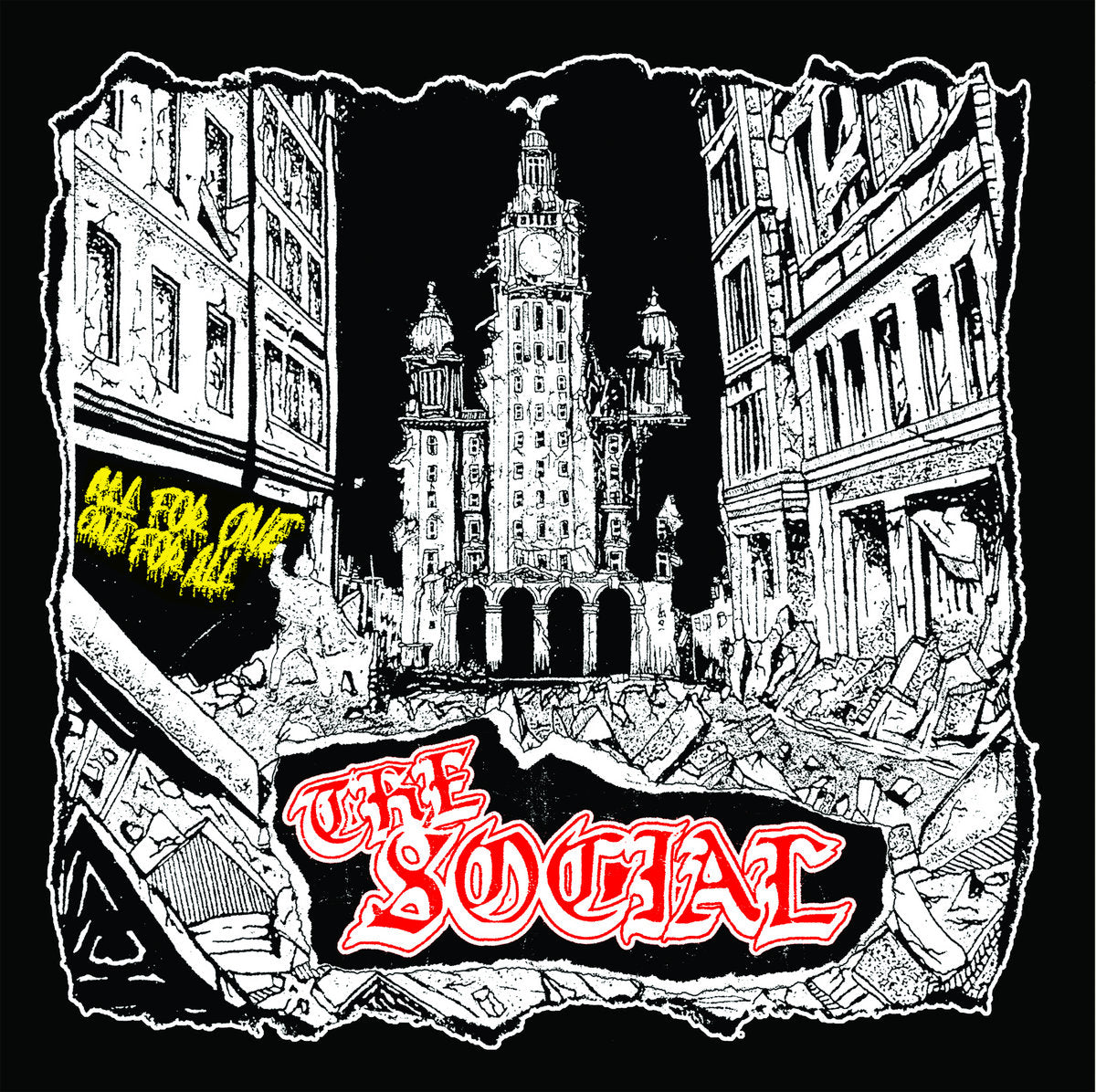 THE SOCIAL "All For One, One For All" 12"