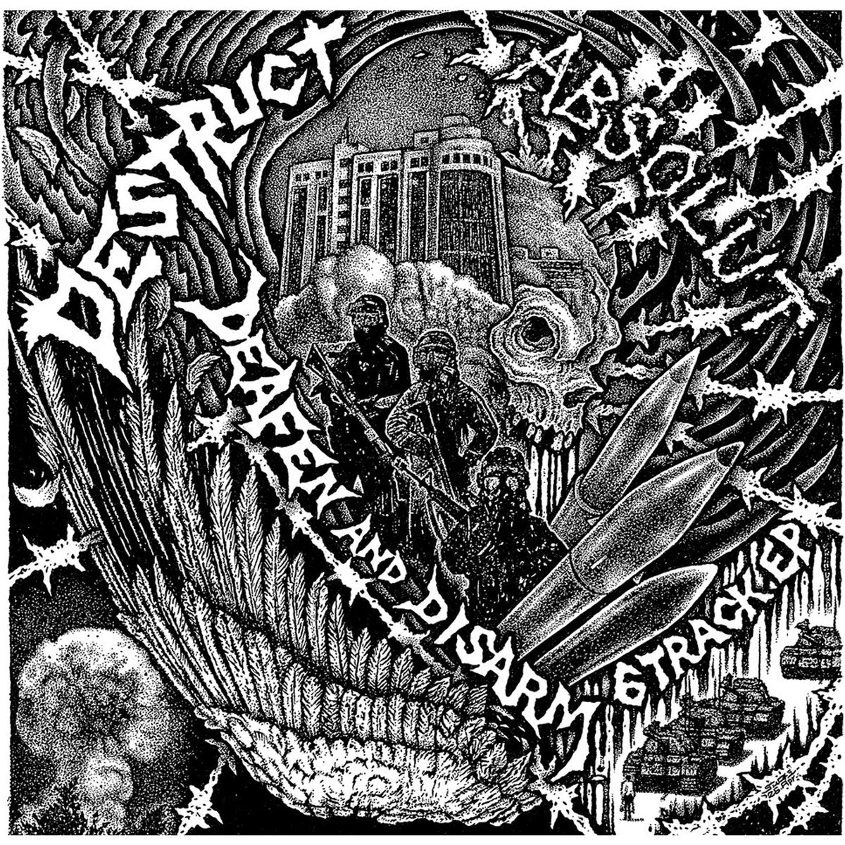 Absolut/Destruct "Deafen And Disarm (Split)" 7" (US Import)