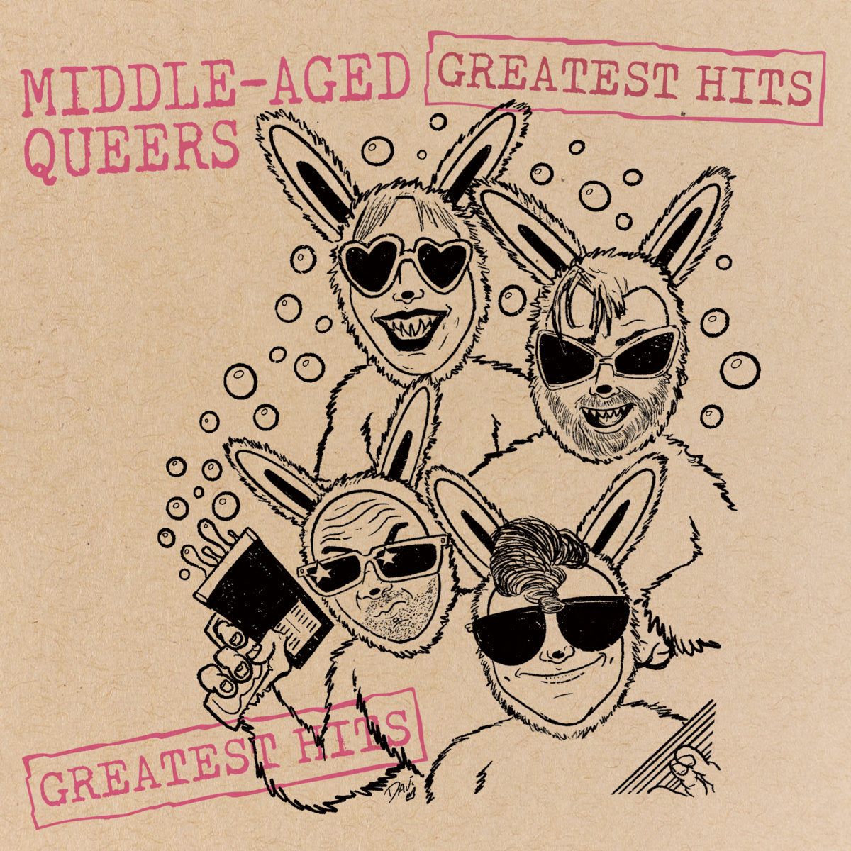 Middle-Aged Queers – Greatest Hits LP