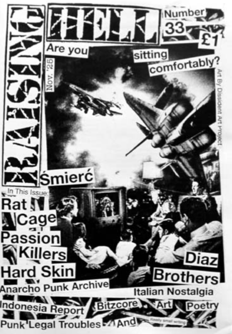 Raising Hell issue #33, November ’25