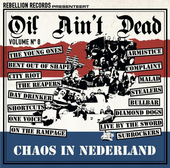 v/a - Oi! Ain't Dead vol. 8 - Chaos In Nederland 12"