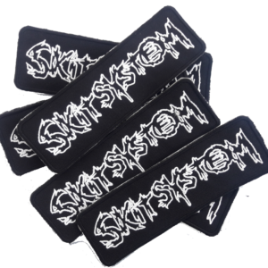 SKITSYSTEM – EMBROIDERED PATCH (LINES)