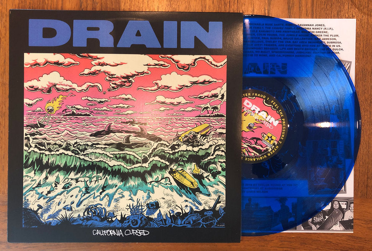 DRAIN - California Cursed LP