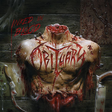 Obituario - Entintado con sangre 2x12"