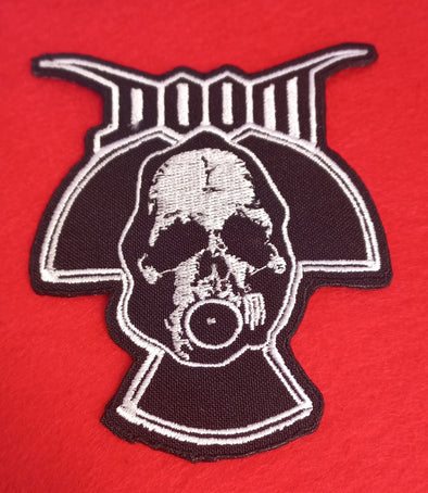 Doom Gasmask embroidered patch