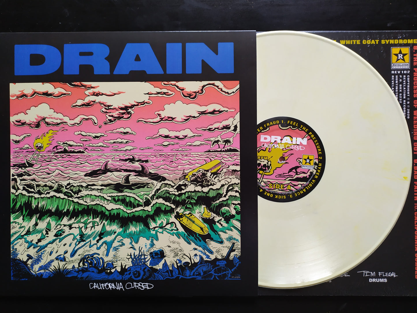 DRAIN - California Cursed LP