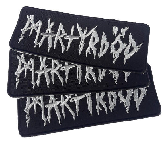 MARTYRDÖD embroidered patch