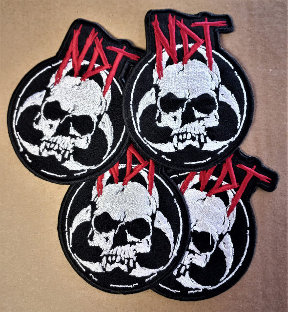 Nuclear Death Terror embroidered patch