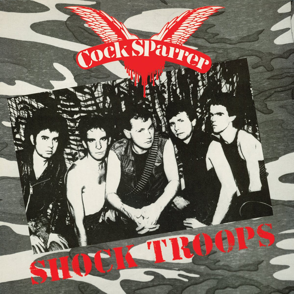 COCK SPARRER - SHOCK TROOPS LP
