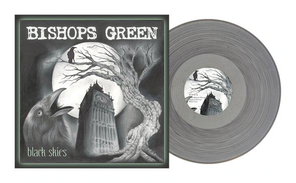 BISHOPS GREEN - BLACK SKIES 12"