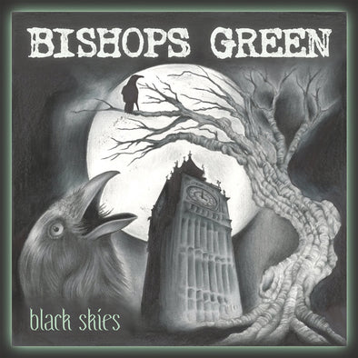 BISHOPS GREEN - BLACK SKIES 12"