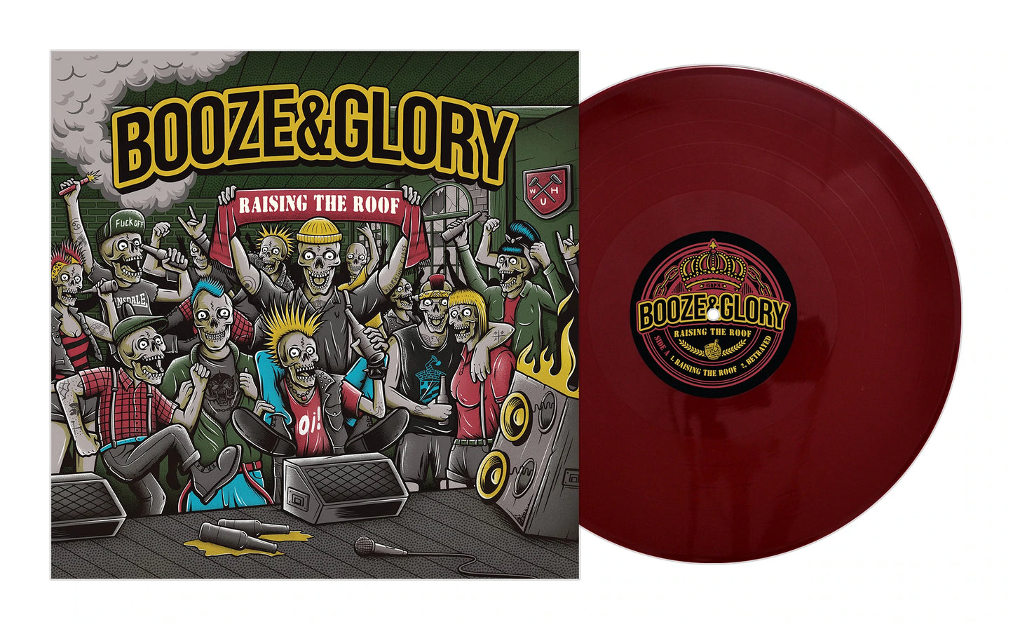 BOOZE &amp; GLORY - ELEVANDO EL TECHO 12"