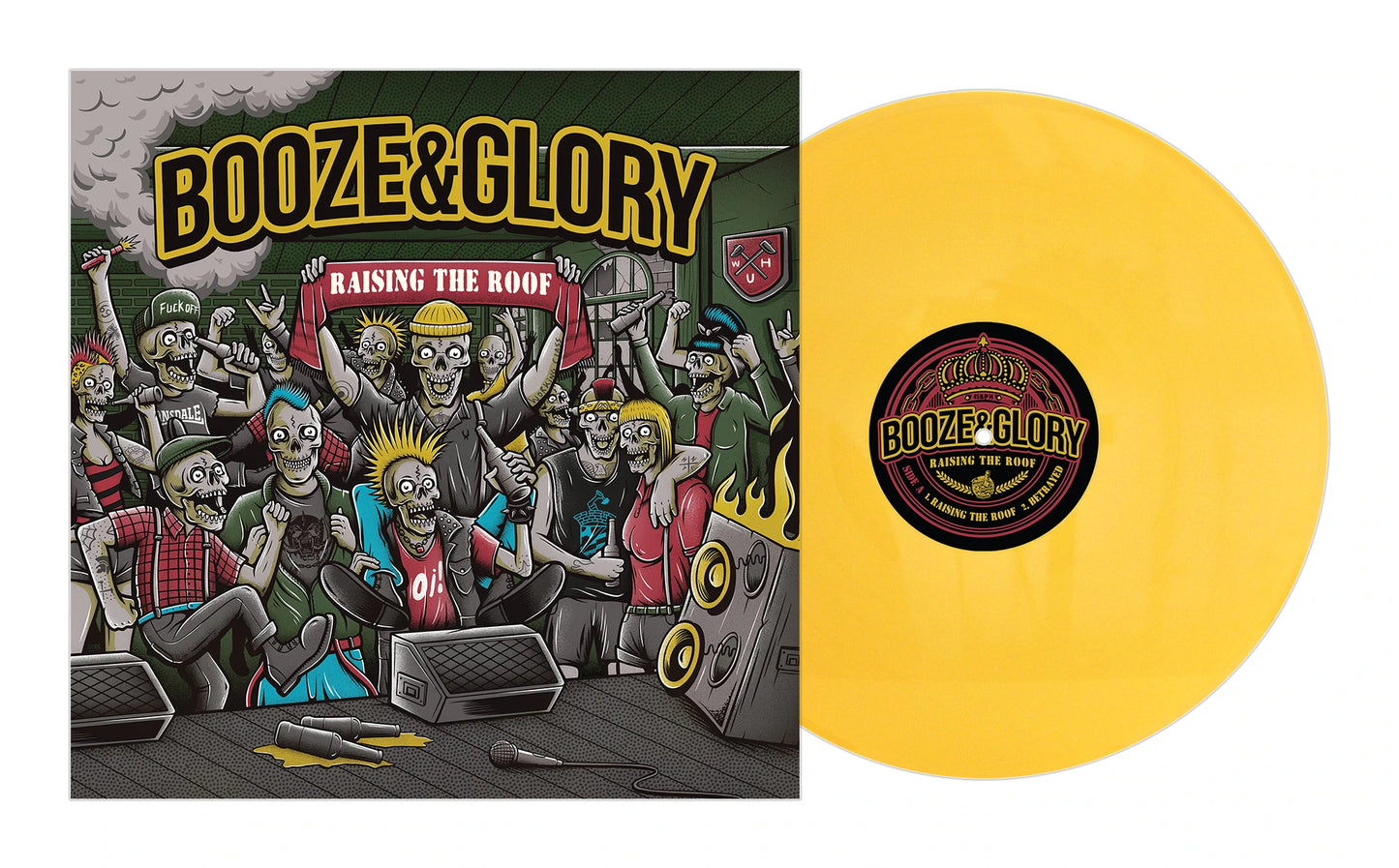 BOOZE &amp; GLORY - ELEVANDO EL TECHO 12"