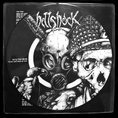 HELLSHOCK - ONLY THE DEAD KNOW THE END OF WAR PICTURE (LP)