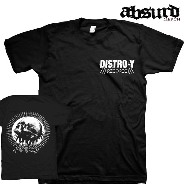 Distro-y T-Shirt Front + Back Prints  (Ethical Merch)