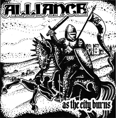 Alianza - Mientras la ciudad arde 7" EP